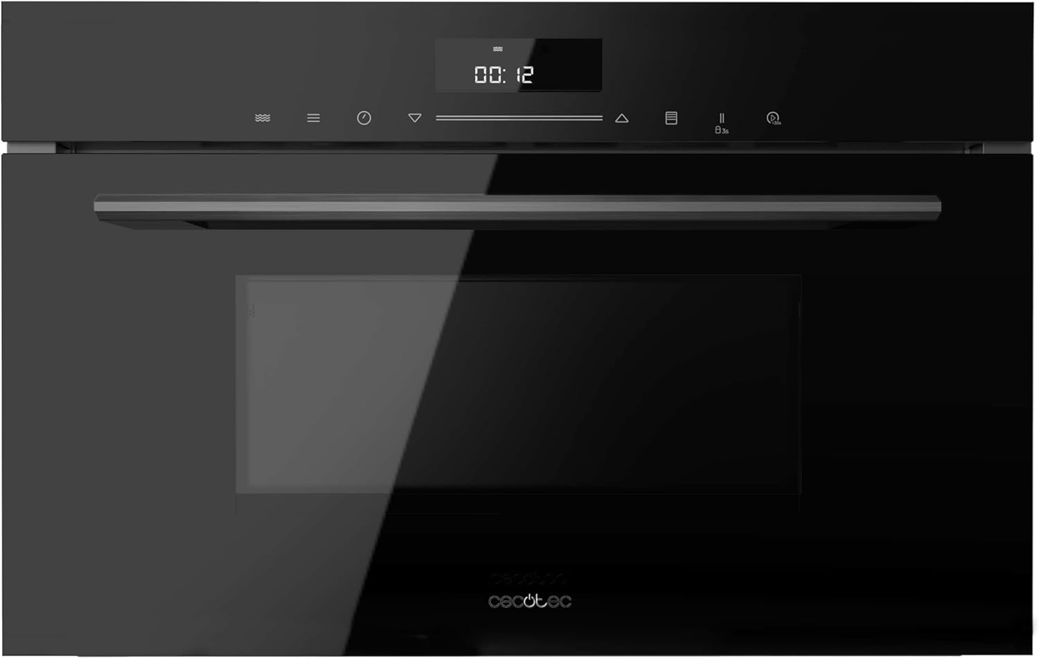 Cecotec Forno a microonde Integrabile 60 x 50 cm Bolero Hexa MWO703800 Line. 2300 W (max), 34 L, funzione microonde, convenzione, modalità griglia, defrost, menu automatico, velocità di cottura, timer