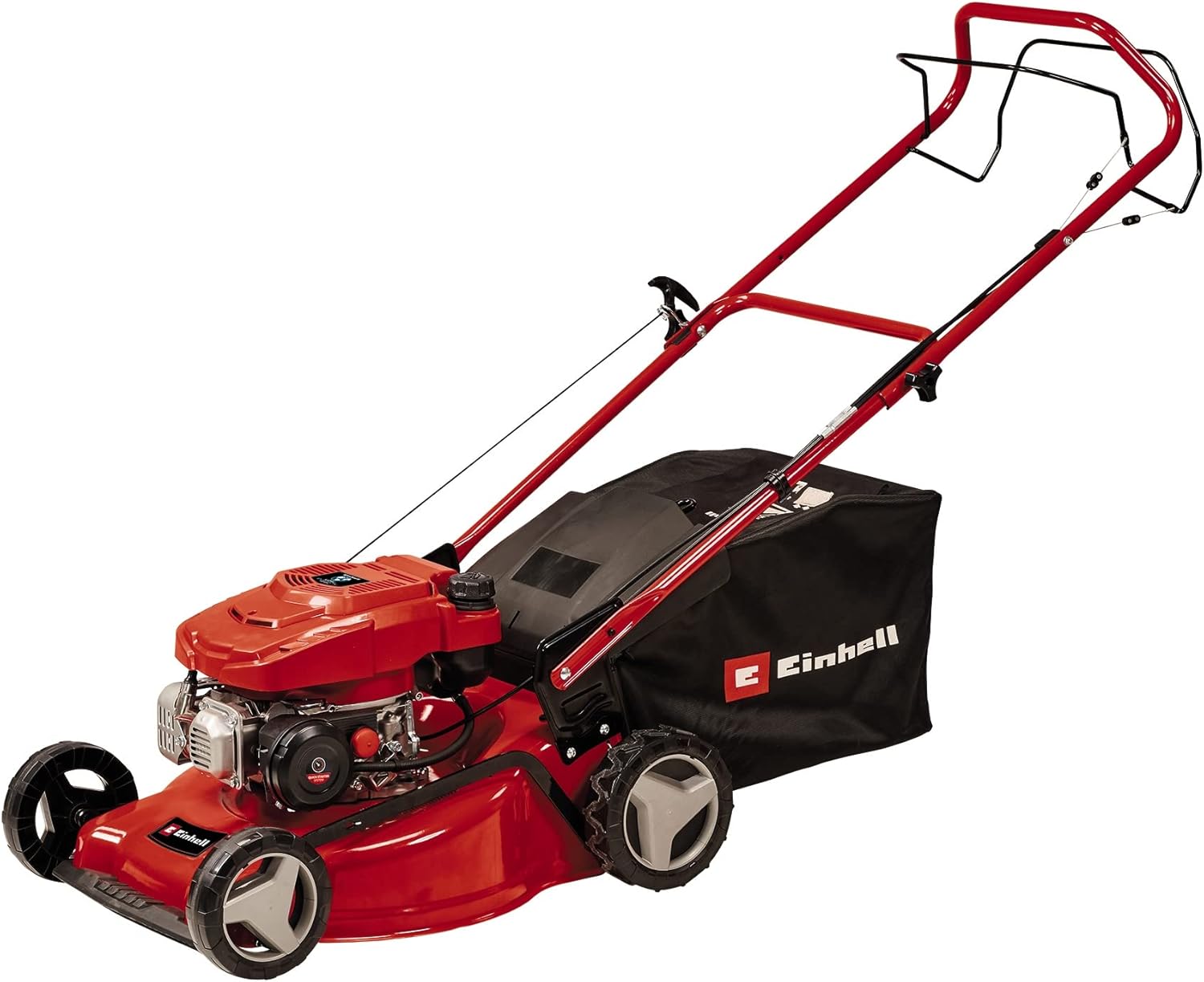 Einhell Tosaerba termico GC-PM 46/5 S (146 cc, superfici fino a 1400 m², larghezza di taglio 46 cm)