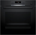 Bosch HRG532BB3 Serie 4, Forno con vapore da incasso, Display LED Touch, Funzione Air Fry, EcoClean, 15 programmi automatici, Nero, 60 x 60 cm