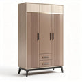 Armadio in legno con ante scorrevoli per camera da letto – 180 x 90 x 45 cm