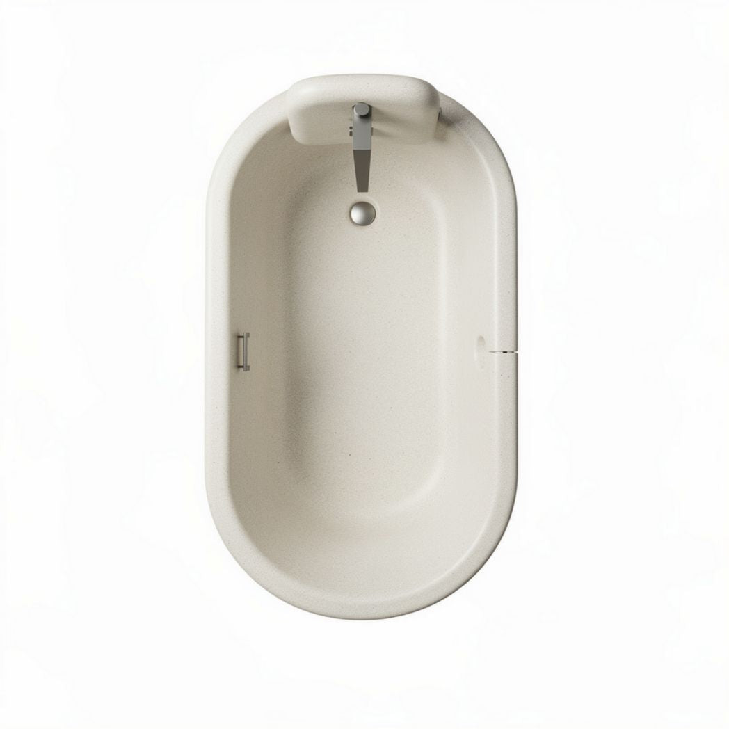 Vasca da bagno in materiale composito per bagno – 150 x 70 x 45 cm