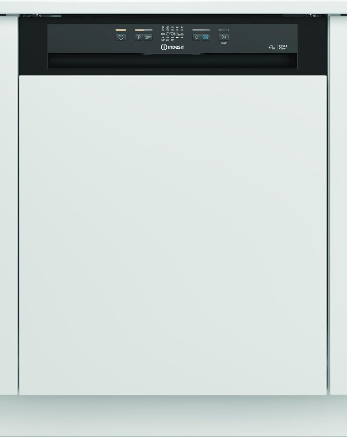 INDESIT I3B L634 B LAVASTOVIGLIE 2024 SEMI INCASSO NO PANNELLO SCOMPARSA PARZIALE 14 COPERTI CLASSE D NERO