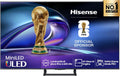 Hisense TV 55 Mini-LED 144Hz 4K 2025 55E8Q, Smart TV VIDAA U8, Dolby Vision IQ, HDR 10+ Adaptive, 144Hz Game Mode PRO, Dolby Atmos 2.1 con Subwoofer, Alexa Built-in, VIDAA Voice, lativù 4K, 55''