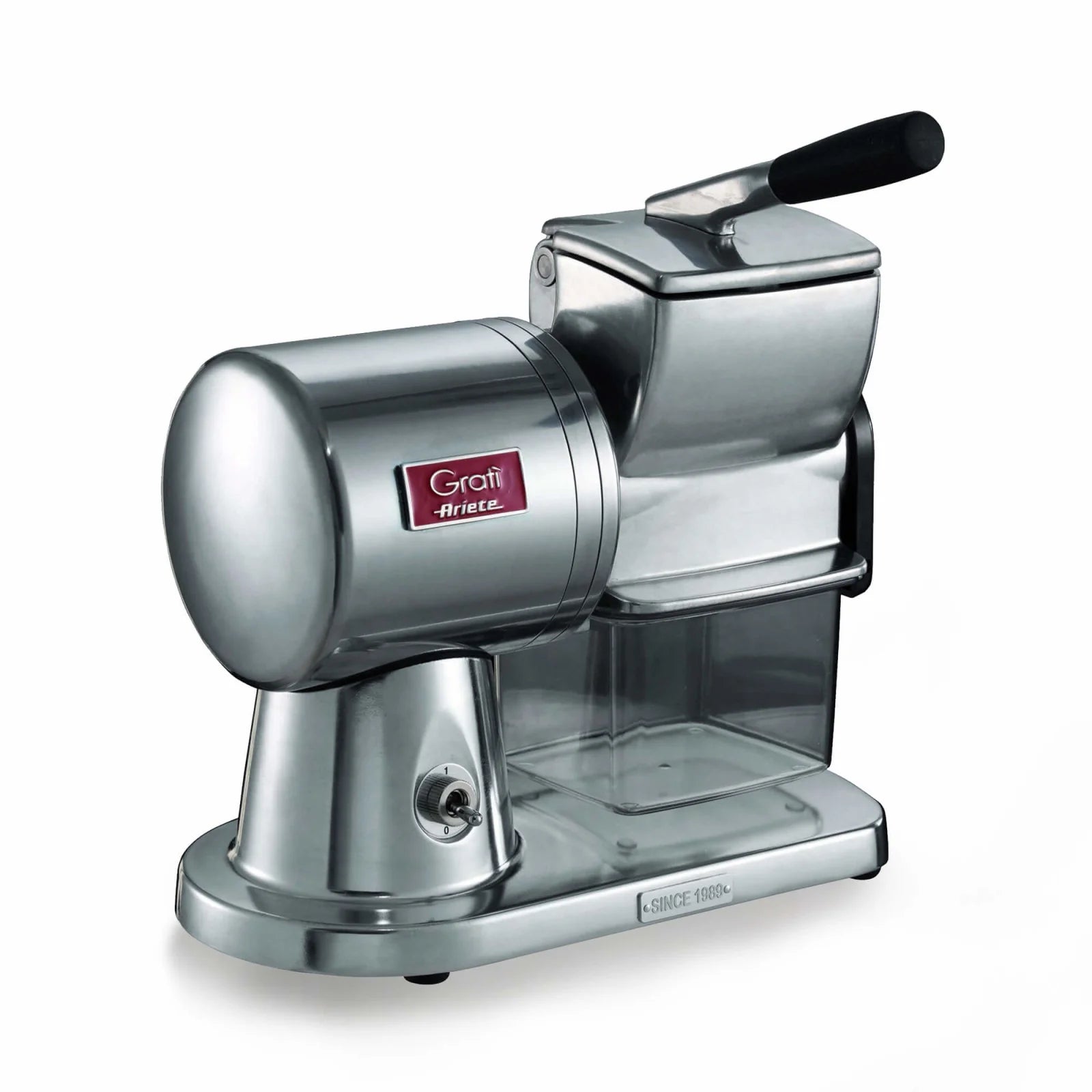 Ariete 449 Gratì Superior Grattugia Elettrica Professionale 350W Alluminio Argento(Argento/Nero)
