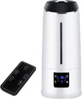 Umidificatori d'Aria, atomizzatore a ultrasuoni, Serbatoio dell'Acqua di Grande capacità da 6,5 l, umidità costante Intelligente, 350 ml/Grande Volume di spruzzo,