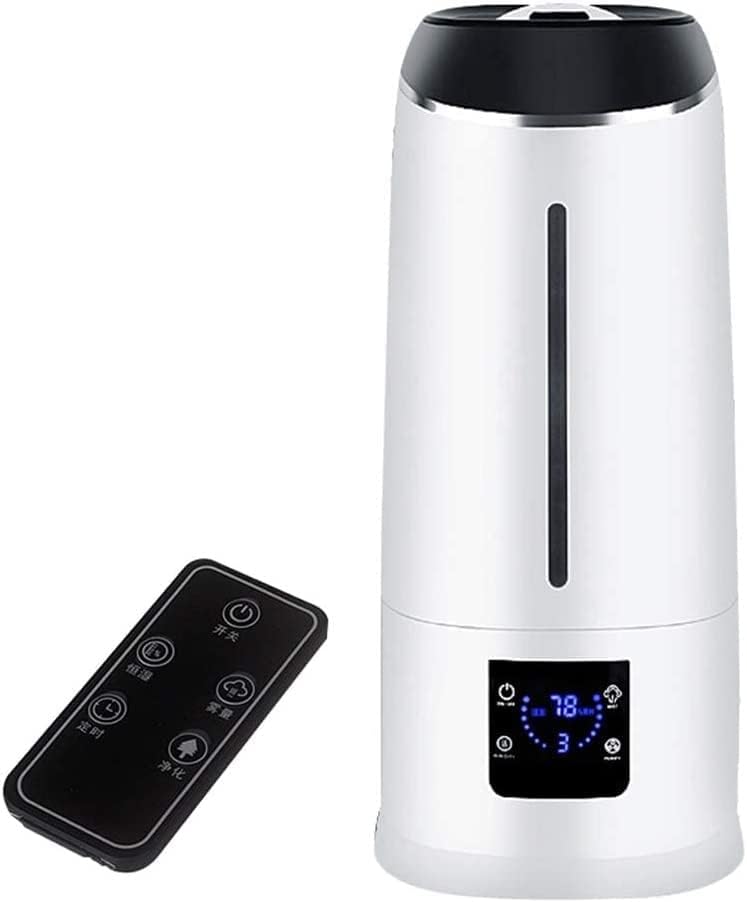 Umidificatori d'Aria, atomizzatore a ultrasuoni, Serbatoio dell'Acqua di Grande capacità da 6,5 l, umidità costante Intelligente, 350 ml/Grande Volume di spruzzo,