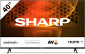 Sharp 40FH6EA 40 LED Smart TV, Frameless, FHD Android 11, DVB-T2/S2, Wi-Fi, Nero, 3xHDMI 2.1, 2xUSB, Chromecast integrato, Dolby Digital Plus, DolbyAC-4