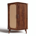 Armadio in legno per soggiorno – design moderno e funzionale – 90 x 60 x 130 cm