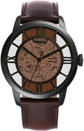 Fossil Orologio Townsman da uomo, Movimento automatico a tre lancette con cinturino in acciaio inossidabile o in pelle