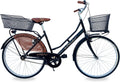 Bicicletta Donna da Passeggio Olanda Misura 26 Bici da città Vintage retrò con Cestino Nero