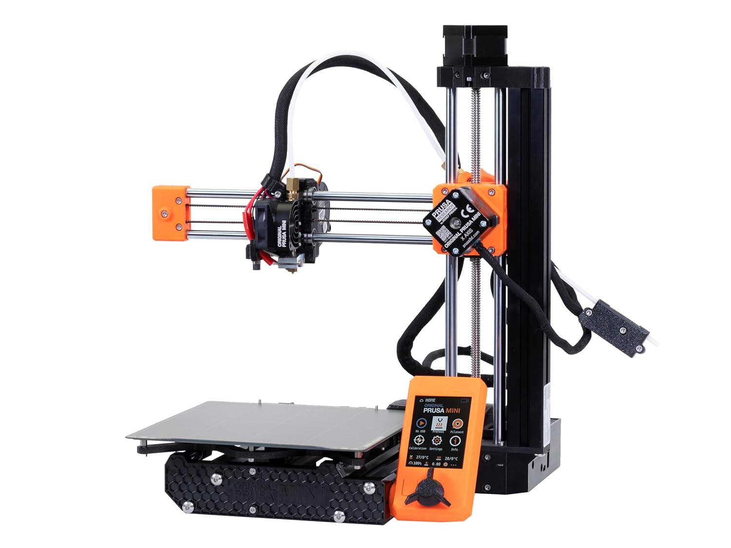 Original PRUSA Kit DYI per stampante 3D Mini+, adatto per principianti, sensore di filamento incluso, divertente da assemblare, fogli di stampa rimovibili, campione di filamento incluso, dimensioni
