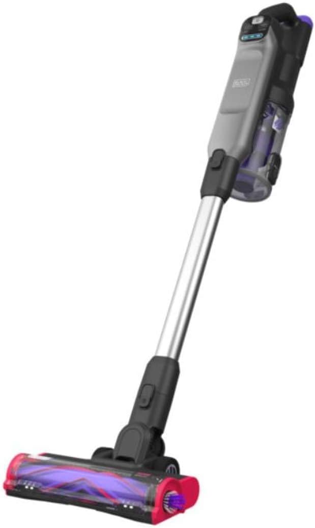 BLACK+DECKER Aspirapolvere per pavimenti, senza spazzole, 21.6V 4Ah, BHFEA640WG-QW