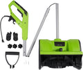 Spazzaneve Elettrico Da 30 Cm, Motore In Rame Puro 1200 W, Distanza Di Lancio Massima 8 M, Direzione Regolabile A 180°, Leggero